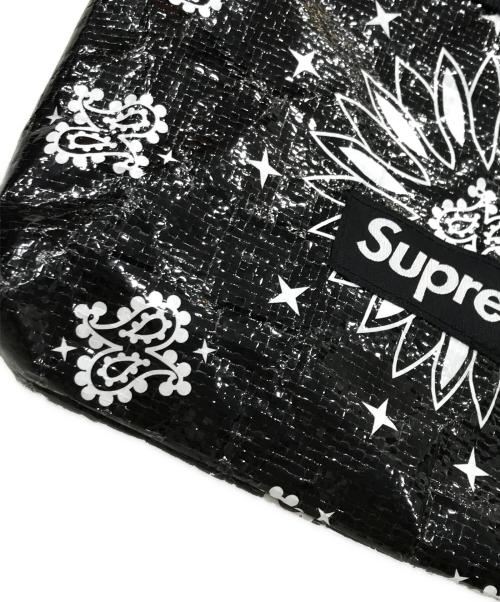 SUPREME（シュプリーム）SUPREME (シュプリーム) BANDANA TRAP SIDE BAG ブラックの古着・服飾アイテム