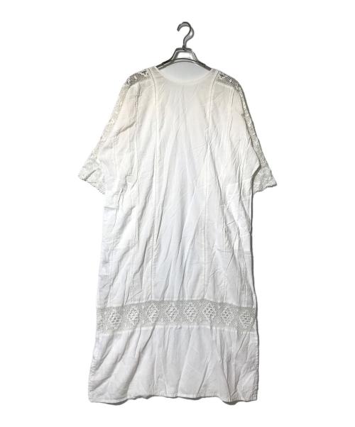 ne quittez pas（ヌキテパ）ne quittez pas (ヌキテパ) Cambric Lace Kurta ホワイト サイズ:表記なしの古着・服飾アイテム