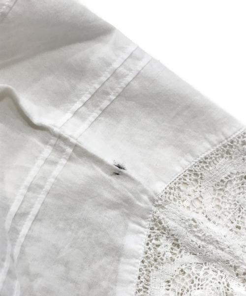 ne quittez pas（ヌキテパ）ne quittez pas (ヌキテパ) Cambric Lace Kurta ホワイト サイズ:表記なしの古着・服飾アイテム