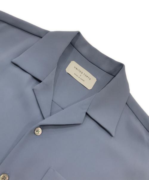 UNITED ARROWS（ユナイテッドアローズ）UNITED ARROWS (ユナイテッドアローズ) オープンカラーシャツ ブルー サイズ:1の古着・服飾アイテム