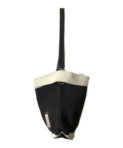 kawa-kawa（カワカワ）kawa-kawa (カワカワ) ショルダーバッグ ブラック×ホワイトの古着・服飾アイテム