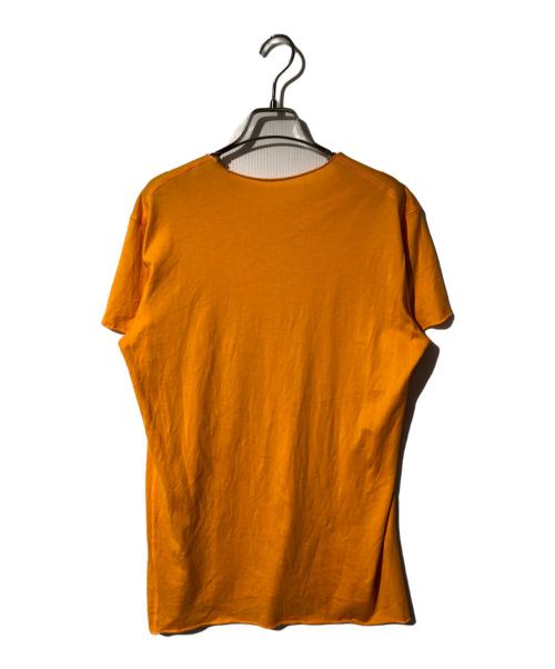 lucien pellat-finet（ルシアン・ペラフィネ）lucien pellat-finet (ルシアン・ペラフィネ) プリントTシャツ オレンジ サイズ:Mの古着・服飾アイテム