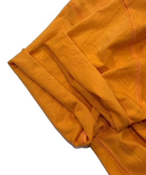 lucien pellat-finet（ルシアン・ペラフィネ）lucien pellat-finet (ルシアン・ペラフィネ) プリントTシャツ オレンジ サイズ:Mの古着・服飾アイテム