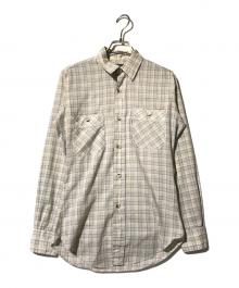 LEVI'S（リーバイス）の古着「ヴィンテージチェックシャツ」｜ベージュ