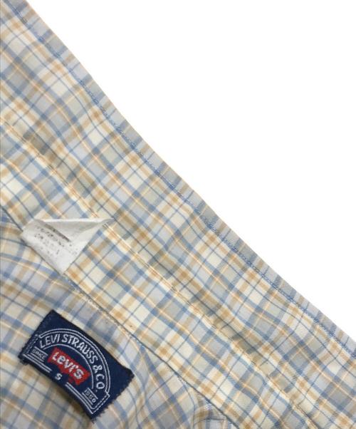 LEVI'S（リーバイス）LEVI'S (リーバイス) ヴィンテージチェックシャツ ベージュ サイズ:Sの古着・服飾アイテム