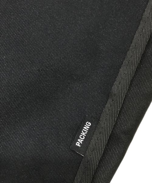 packing（パッキング）packing (パッキング) メッセンジャーバッグ ブラックの古着・服飾アイテム