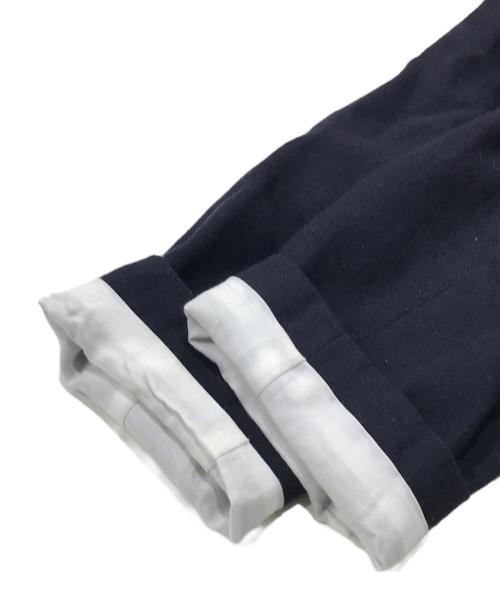 6(ROKU) BEAUTY&YOUTH（ロク ビューティーアンドユース）6(ROKU) BEAUTY&YOUTH (ロク ビューティーアンドユース) ノーカラージャケット ネイビー サイズ:Sの古着・服飾アイテム