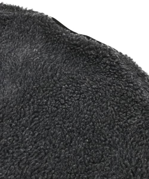 THE NORTHFACE PURPLELABEL（ザ・ノースフェイス パープルレーベル）THE NORTHFACE PURPLELABEL (ザ・ノースフェイス パープルレーベル) Wool Boa WINDSTOPPER Field Cardigan グレー サイズ:Lの古着・服飾アイテム