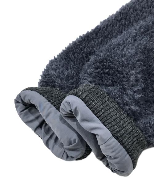 THE NORTHFACE PURPLELABEL（ザ・ノースフェイス パープルレーベル）THE NORTHFACE PURPLELABEL (ザ・ノースフェイス パープルレーベル) Wool Boa WINDSTOPPER Field Cardigan グレー サイズ:Lの古着・服飾アイテム