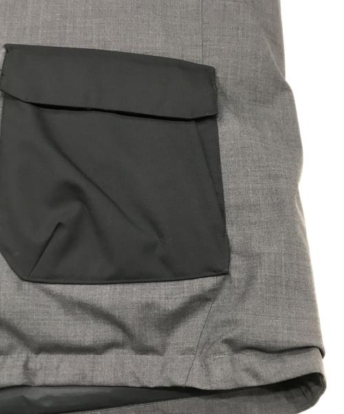 Karrimor（カリマー）Karrimor (カリマー) COMME des GARCONS JUNYA WATANABE MAN (コムデギャルソンジュンヤワタナベマン) ウールエステルトロラミネートジャケット ブラック サイズ:Lの古着・服飾アイテム