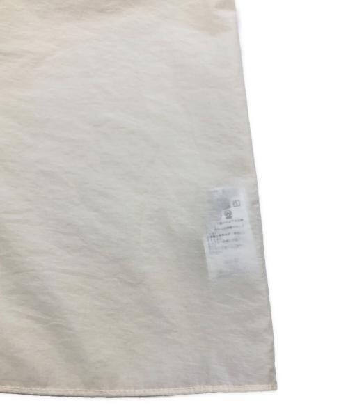 Plage（プラージュ）Plage (プラージュ) ナイロンシアーバンドカラーシャツ アイボリー サイズ:Mの古着・服飾アイテム