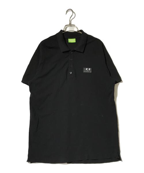 DIESEL（ディーゼル）DIESEL (ディーゼル) ポロシャツ ブラック サイズ:Lの古着・服飾アイテム