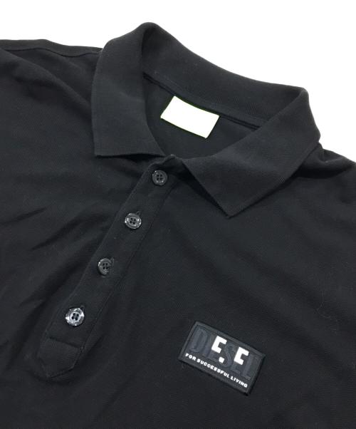 DIESEL（ディーゼル）DIESEL (ディーゼル) ポロシャツ ブラック サイズ:Lの古着・服飾アイテム
