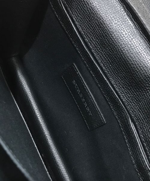 BURBERRY（バーバリー）BURBERRY (バーバリー) LL SM MACKEN DE2 BLACK BK ベージュ×ブラックの古着・服飾アイテム