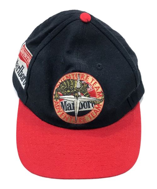 marlboro（マルボロ）Marlboro (マルボロ) キャップ ブラックの古着・服飾アイテム