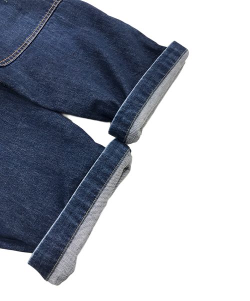 JUNYA WATANABE CdG MAN（ジュンヤ ワタナベ コム デ ギャルソン マン）JUNYA WATANABE CdG MAN (ジュンヤ ワタナベ コム デ ギャルソン マン) シンチバックダブルニーサスペンダーボタン付デニムパンツ インディゴ サイズ:Sの古着・服飾アイテム