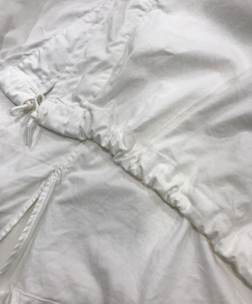 US ARMY（ユーエスアーミー）US ARMY (ユーエスアーミー) スノーパーカーコート ホワイト サイズ:Mの古着・服飾アイテム