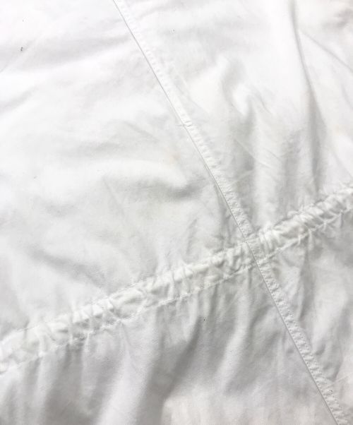 US ARMY（ユーエスアーミー）US ARMY (ユーエスアーミー) スノーパーカーコート ホワイト サイズ:Mの古着・服飾アイテム