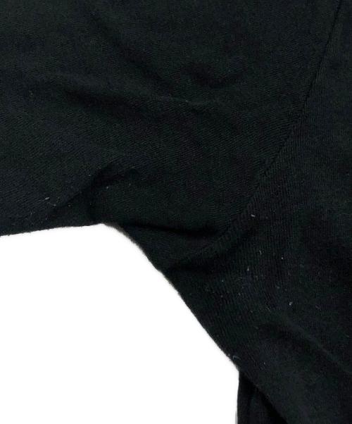 AURALEE（オーラリー）AURALEE (オーラリー) GIZA SUPER HIGH GAUGE SHEER RIB TEE ブラックの古着・服飾アイテム