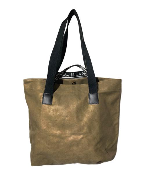 LANVIN en Bleu（ランバンオンブルー）LANVIN en Bleu (ランバンオンブルー) 2WAYトートバッグ ゴールドの古着・服飾アイテム