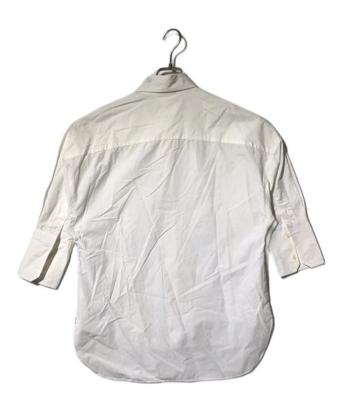 MADISON BLUE（マディソンブルー）MADISON BLUE (マディソンブルー) ロングスリーブシャツ ホワイト サイズ:01の古着・服飾アイテム