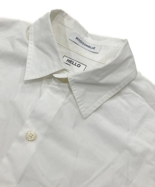MADISON BLUE（マディソンブルー）MADISON BLUE (マディソンブルー) ロングスリーブシャツ ホワイト サイズ:01の古着・服飾アイテム