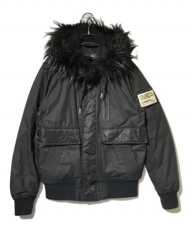 レディース】【美品】【Mサイズ】【ディーゼル】【グレー】【N-2B 
