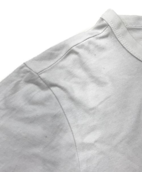 maison kitsune（メゾンキツネ）maison kitsune (メゾンキツネ) ビッグパステルフォックスヘッドロゴTシャツ ホワイト サイズ:Sの古着・服飾アイテム