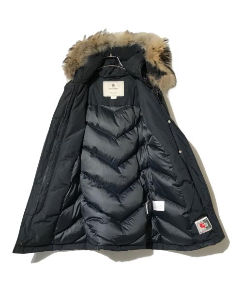WOOLRICH（ウールリッチ）WOOLRICH (ウールリッチ) フーデッド パデッド パーカー コート ネイビー サイズ:Sの古着・服飾アイテム