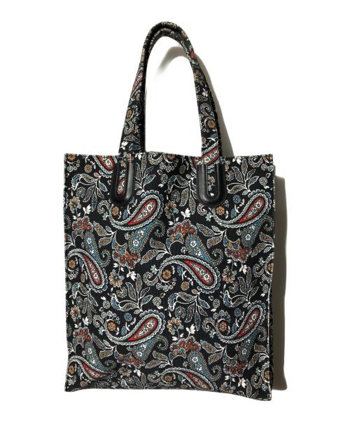 NOMADIS（ノマディス）NOMADIS (ノマディス) ペイズリートートバッグ ブラックの古着・服飾アイテム