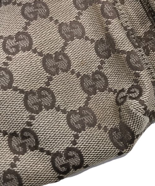 GUCCI（グッチ）GUCCI (グッチ) GG柄ウエストポーチ ベージュの古着・服飾アイテム