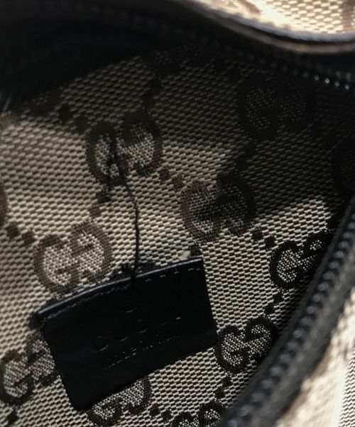 GUCCI（グッチ）GUCCI (グッチ) GG柄ウエストポーチ ベージュの古着・服飾アイテム
