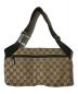 GUCCI (グッチ) GG柄ウエストポーチ ベージュ：21000円