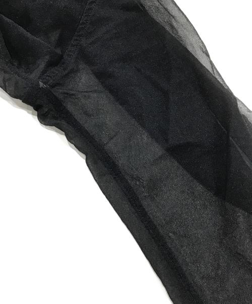 TODAYFUL（トゥデイフル）TODAYFUL (トゥデイフル) SHEER CREWNECK PULLOVER ブラック サイズ:FREEの古着・服飾アイテム