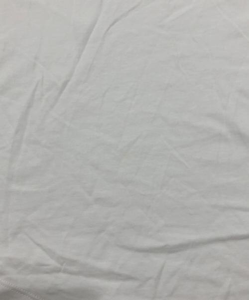 BALMAIN（バルマン）BALMAIN (バルマン) ロゴノースリーブカットソー ホワイト サイズ:34の古着・服飾アイテム