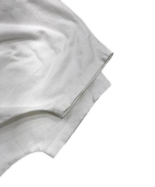 HERMES（エルメス）HERMES (エルメス) シェーヌダンクル柄カットソー ホワイト サイズ:36の古着・服飾アイテム