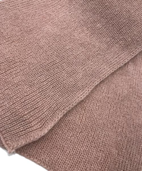 RED VALENTINO（レッドヴァレンティノ）RED VALENTINO (レッドヴァレンティノ) モヘアブレンドマフラー ピンクの古着・服飾アイテム