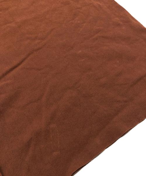 ISSEY MIYAKE（イッセイミヤケ）ISSEY MIYAKE (イッセイミヤケ) ショートスリーブタートルカットソー ブラウン サイズ:2の古着・服飾アイテム