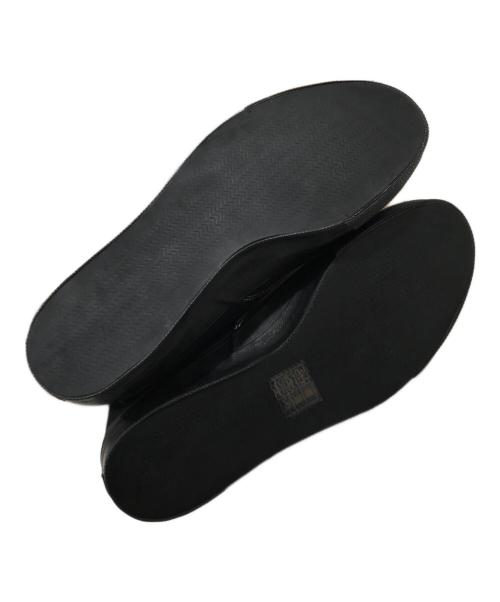 HOMME PLISSE ISSEY MIYAKE（オム プリッセ イッセイ ミヤケ）HOMME PLISSE ISSEY MIYAKE (オムプリッセ イッセイ ミヤケ) WACOUWA ハイカットスニーカー ネイビー サイズ:8H/265の古着・服飾アイテム