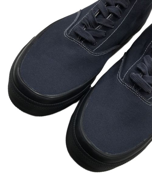 HOMME PLISSE ISSEY MIYAKE（オム プリッセ イッセイ ミヤケ）HOMME PLISSE ISSEY MIYAKE (オムプリッセ イッセイ ミヤケ) WACOUWA ハイカットスニーカー ネイビー サイズ:8H/265の古着・服飾アイテム