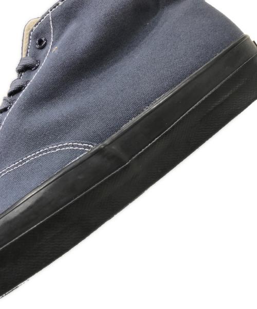 HOMME PLISSE ISSEY MIYAKE（オム プリッセ イッセイ ミヤケ）HOMME PLISSE ISSEY MIYAKE (オムプリッセ イッセイ ミヤケ) WACOUWA ハイカットスニーカー ネイビー サイズ:8H/265の古着・服飾アイテム