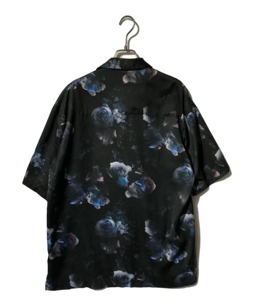 STUDIOUS（ステュディオス）STUDIOUS (ステュディオス) ダークフラワービッグシルエットシャツ ネイビー サイズ:1の古着・服飾アイテム