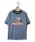 TNT（ティーエヌティー）の古着「90's トリムTシャツ」｜ブルー