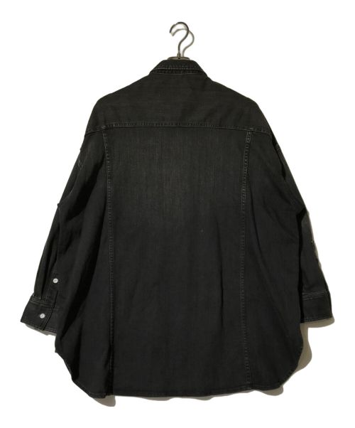 Healthy DENIM（ヘルシーデニム）Healthy DENIM (ヘルシーデニム) denim Almond Super Big デニムシャツ ブラック サイズ:Sの古着・服飾アイテム