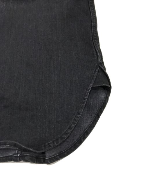 Healthy DENIM（ヘルシーデニム）Healthy DENIM (ヘルシーデニム) denim Almond Super Big デニムシャツ ブラック サイズ:Sの古着・服飾アイテム