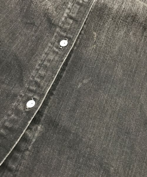 Healthy DENIM（ヘルシーデニム）Healthy DENIM (ヘルシーデニム) denim Almond Super Big デニムシャツ ブラック サイズ:Sの古着・服飾アイテム