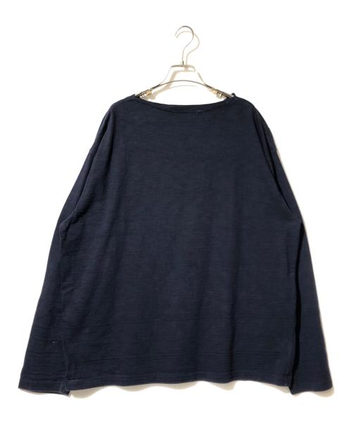 alvana（アルヴァナ）alvana (アルヴァナ) ロングスリーブカットソー ネイビー サイズ:3の古着・服飾アイテム