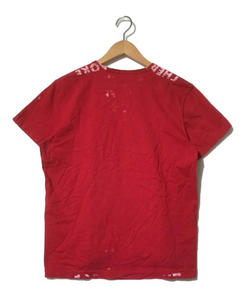 MARTIN MARGIELA（マルタン・マルジェラ）MARTIN MARGIELA (マルタン・マルジェラ) 初期 AIDS TEE レッド サイズ:表記なしの古着・服飾アイテム