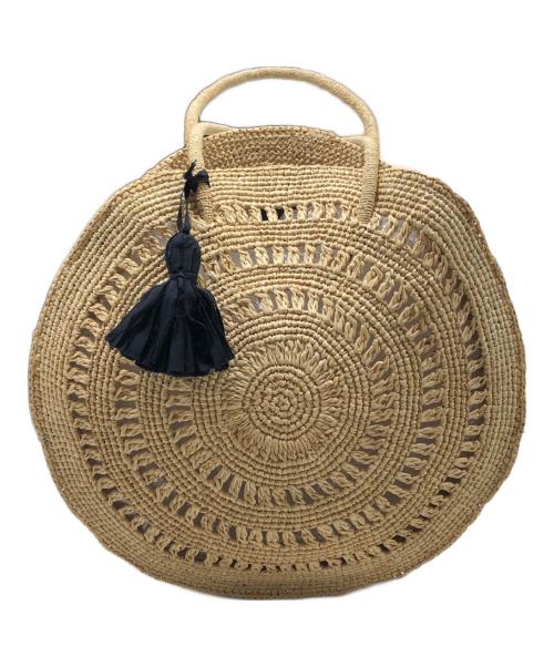 MAISON N.H PARIS（メゾン・エヌ・アッシュ・パリ）MAISON N.H PARIS (メゾン・エヌ・アッシュ・パリ) CERCLE GRAND バッグ ベージュの古着・服飾アイテム