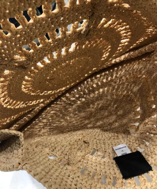 MAISON N.H PARIS（メゾン・エヌ・アッシュ・パリ）MAISON N.H PARIS (メゾン・エヌ・アッシュ・パリ) CERCLE GRAND バッグ ベージュの古着・服飾アイテム